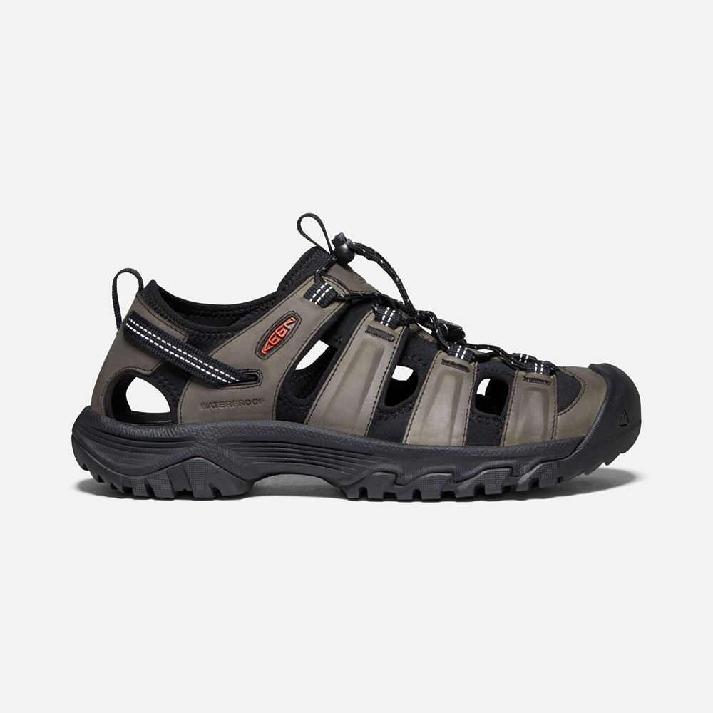 Sandalias Trekking Keen Mexico Negros/Grises - Hombre Targhee Iii - HR0734128